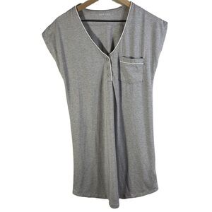 Softies Women's Sleep Shirt/ Night Gown Size S color Gray